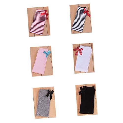 Cute Girls Striped Stockings High Socks Bow Cotton Thigh High Socks over The Knee Boy Girl2