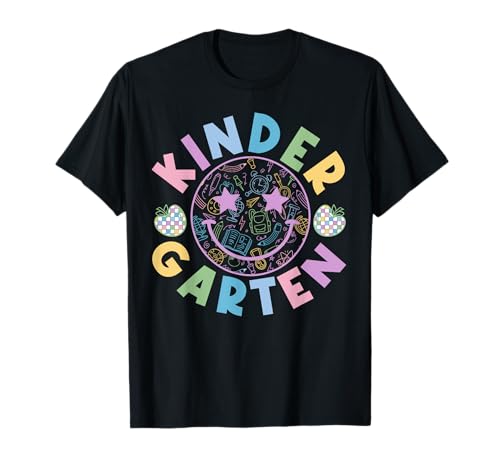Kindergarten Smile Face Back To School First Day T-Shirt
