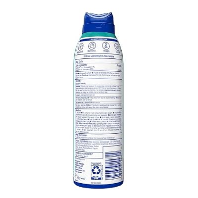Banana Boat Sheer Sensitive Body Spray, SPF 50, 6oz