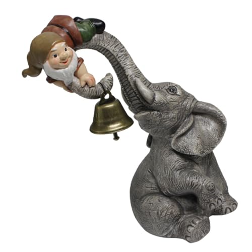 Statue d'éléphant décorative pour salon et table basse - 6