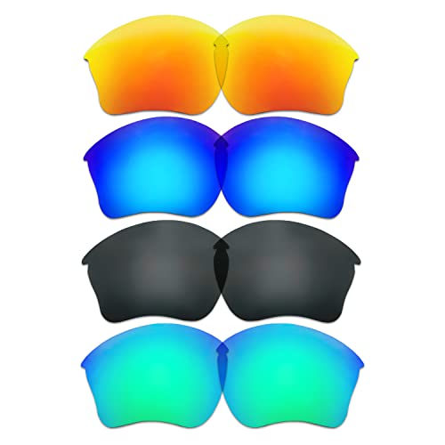 Lentilles Oakley Half Jacket XLJ verres de rechange amovibles 4 couleurs pour lunettes de soleil