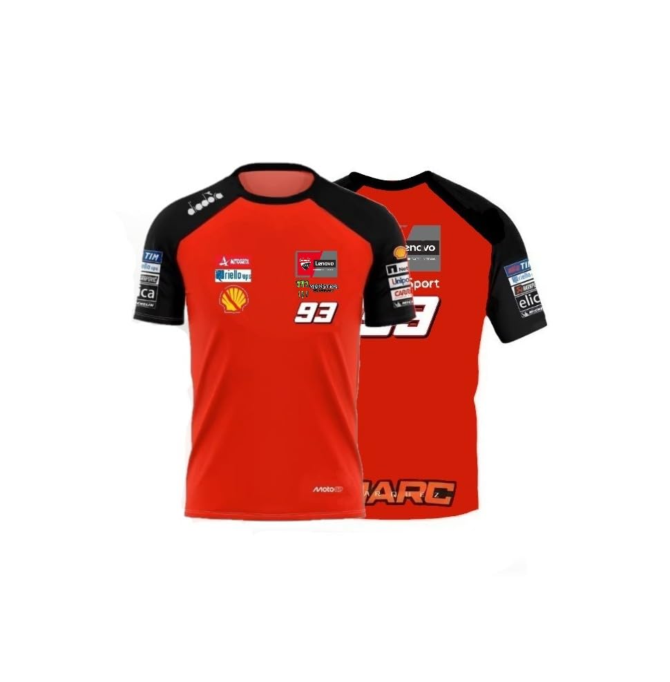 Camiseta Hombres Replica 93 MotóGP Ducatí (L)