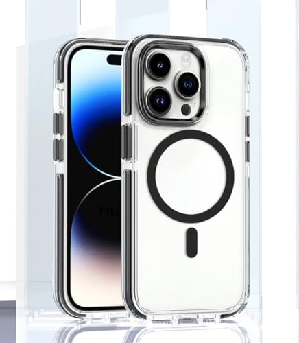 Coque transparente iPhone antichoc pour éviter les fissures avec chargement magnétique