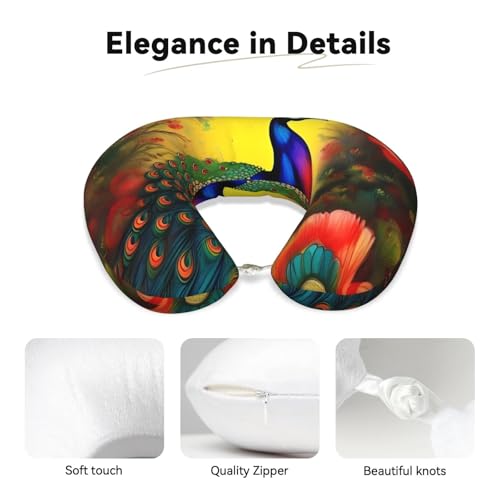Almohada de espuma viscoelástica para viaje U-shaped miniatura 3