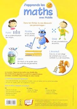 Paperback J'APPRENDS LES MATHS CP CYCLE 2 AVEC PICBILLE FICHIER ELEVE [French] Book