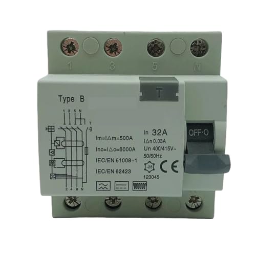 Disjoncteur DC et AC classe EM pour protéger les circuits sensibles 4P 16A