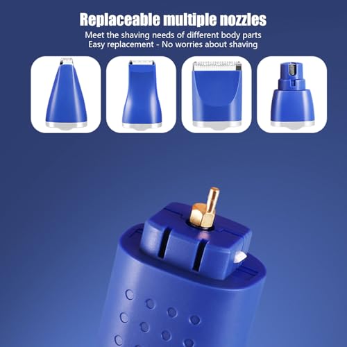 Recortadora para mascotas con carga USB C y mango ergonómico para corte de pelo completo 5
