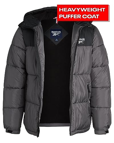 Reebok 1000000754-1 Men'S Puffer Jacket - Heavyweight Quilted Puffer Coat thumb #1