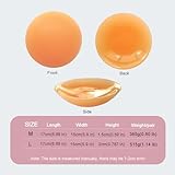 Wieysdoo Adhesive Silicone Butt Pads, Sticky Hip Pads,Buttocks Lifter Enhancer Anti-Slip Padded Inserts Padding Big Butt for Women Shapewear Control Panties,L Skin - Image 7