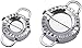 Produktbild Küpfanche Ravioli Former, Ravioli Ausstecher, 2 Stück Edelstahl Maultaschen Former, Ravioli Maker, Dumpling Maker Form, Teigtaschenformer Set, Klöße Former (klein 7,6 cm, groß 9,5 cm)