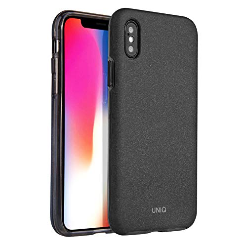 Couche iPhone XS MAX Uniq Silicone Preto