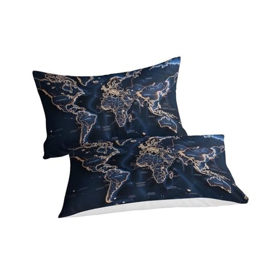 Parure de lit 3D imprimé microfibre douce housse couette 200x200 fermeture eclair - 3