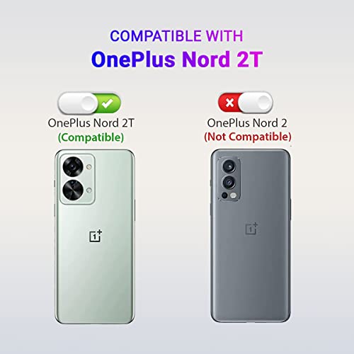 Image of LIRAMARK Liquid Silicone Soft Back Cover Case for OnePlus Nord 2T 5G / 1+Nord 2T 5G (White)