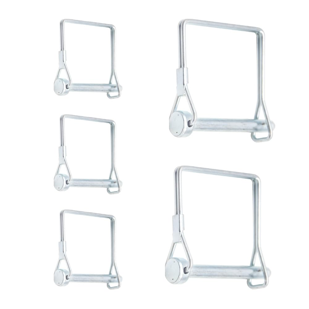 Perni Di Bloccaggio 8 Pezzi - Acciaio Zincato, 6mm, Per Rimorchi E Agricoltura - Foto 9