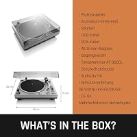 Lenco L-3810GY - Plattenspieler - Schallplattenspieler - Vinyl Player – Ansicht 9