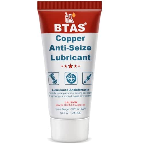 BTAS Copper Anti-Seize Compound Thread Lubricant Grease Never Antiseize High