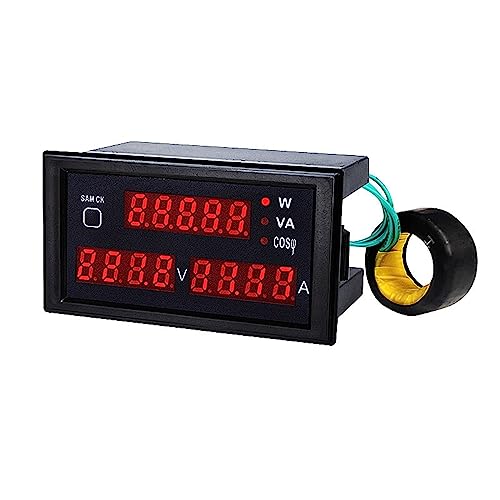 Multimètre DL69-2048 Multifonctionnel AC Voltmètre Ampèremètre Compteur