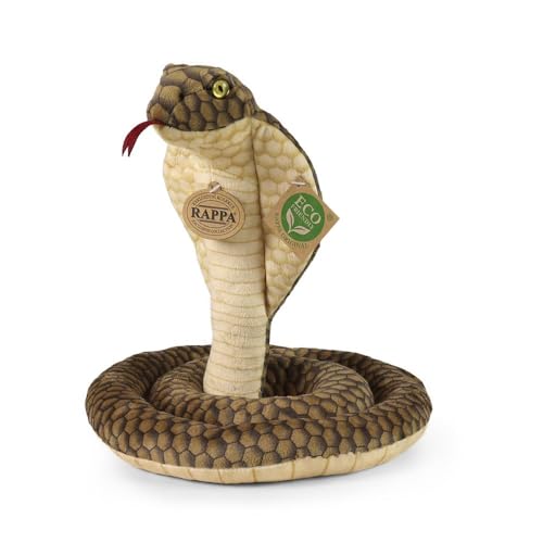 Peluche cobra serpent Rappa de 127 cm écologique pour enfants