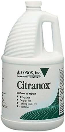 Alconox 1832 Citranox Biodegradable Cleaning Compound Detergent, 1 Quart Plastic Bottle