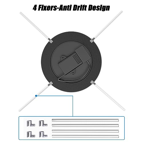 SZMP Solar Springbrunnen Aufsatz Set,8 DIY Effekte Düse & 4 Fixierer & 3 Filterschwämme,Wird auf Verschiedene Solar Schwimmende Solar Teichpumpe Pumpe – Bild 4