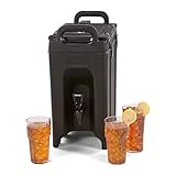 Carlisle LD250N03 Cateraide Insulated Beverage Server/Dispenser, 2.5 Gallon, Black