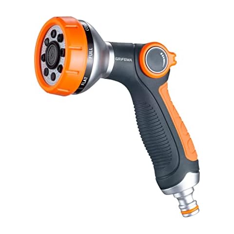 GRIFEMA GE1303 Garden Spray Gun 8 Adjustable Models Multifunctional Sprayer with Controllable Water Flow Car Wash Yard Cleaning Amazon Exclusive Cover