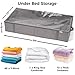 StorageExpert Closet Organizers and Storage - Maximize Space with Under Bed Storage Containers & Clothes Storage - Ideal Closet Organizer, Toy Storage Organizer & Underbed Storage (Black, 2 Pack)