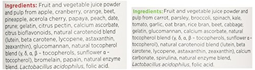 Juice Plus+ Orchard Blend & Garden Blend Capsules 3.2 oz. (1 Bottle Each/120 Capsules)