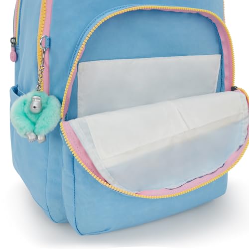 Image of Kipling Women's Seoul Extra Large 17 inch Laptop Backpack, Durable, Roomy with Padded Shoulder Straps, Built-In Protective Sleeve