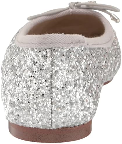 Sam Edelman Girls Felicia Kids Ballet Flat, Soft Silver, 4 Big | Image 2