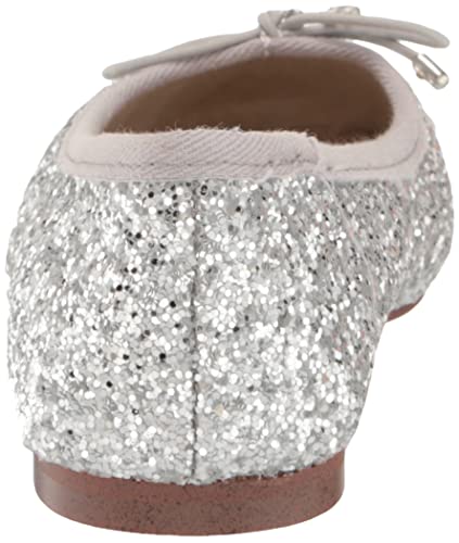 Sam Edelman Girls Felicia Kids Ballet Flat, Soft Silver, 4 Big #TOP2