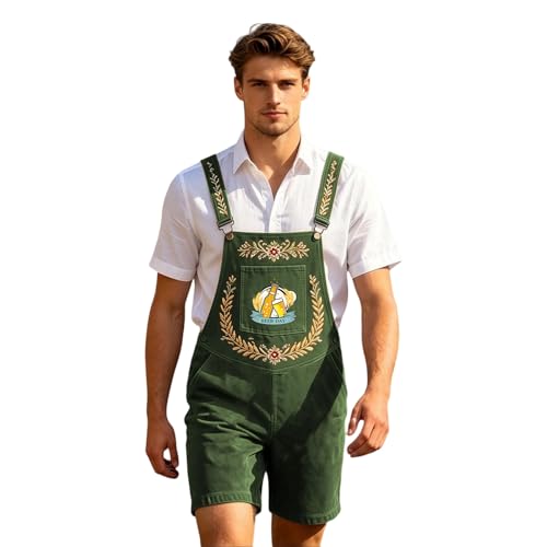 Pantalones cortos de verano transpirables estilo moda baño hombre Oktoberfest