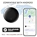 Bike Tracker for Android, Android Airtag Compatible with Google Find My Device App, Replaceable Battery Item Finder, Tracker Tag for Keys, Suitcase, Backpack, Wallet, Luggage (for Bike)