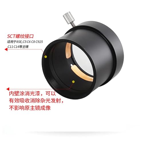 Raccord télescope 2" métal pour Miroir Zénith compatible adaptateur Schmidt C8