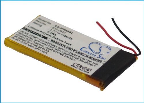 CS-IPNA6SL Batteries 110mAh Compatible avec iPod Nano 6th, ipod Nano 6th Generation remplace 616-0531