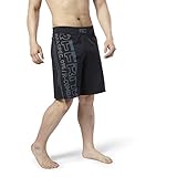 Reebok Damen Combat MMA Shorts Kurz, Black, 32