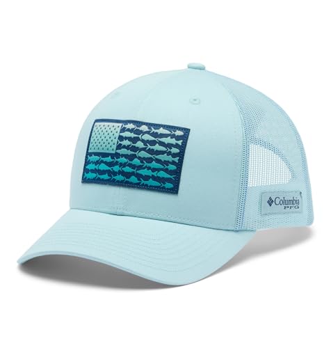 Image of Columbia PFG Fish Flag Mesh Snapback
