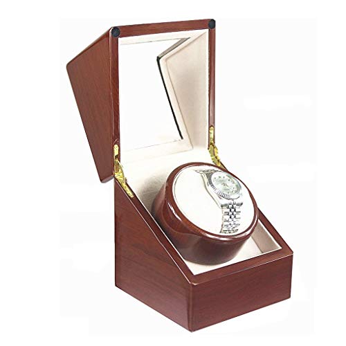 LCHJX Mira Las Cajas de la bobinadora Caja mecánica de Reloj mecánica automática Reloj Watch Reloj Winder Winder Working Almacenamiento