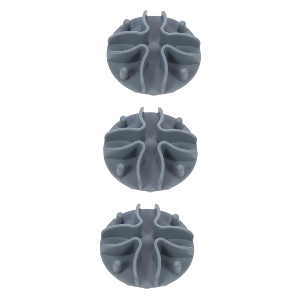 YARNOW 3piezas Comedero Lento para Perros Insertable De Tazón Antideslizante para Alimentación De Mascotas Compatible Comida Seca y Húmeda Mediano