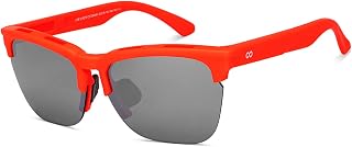 Lenskart Boost Sports Sunglasses | Half Rim | 100% UV Protected | Sunglasses for Men & Women | Large (138 mm and above) | ... Price In India