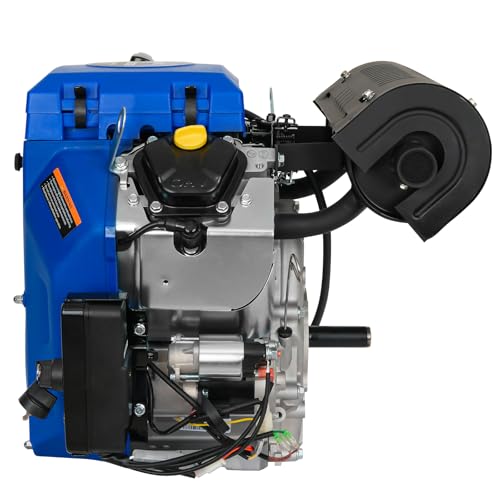 BILT HARD 713cc 23 HP Two-Cylinder Single-Engine with Electric Start, Horizontal 4-Stroke Gas Powered Engine for Log Splitter, Pressure Washer and Water Pump