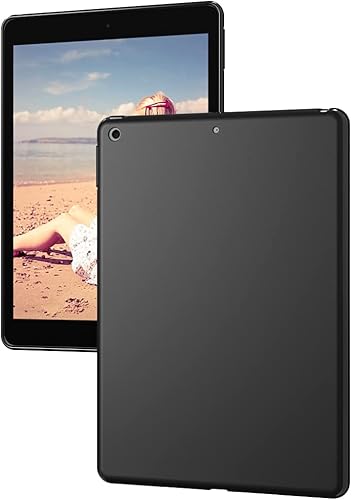 Miniatura 2 de Puxicu Funda para iPad 10.2 pulgadas, Diseño Delgado Mate TPU Caucho Suave Piel Silicona Cubierta Protectora Para IPad 987 Generación 10.2" Tablet -