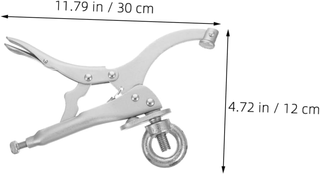 Mipcase Drill Press Locking Clamp Grip for Woodworking and Welding Heavy-duty Vise for Secure Table Drill Positioning and Enhanced Accuracy