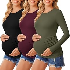 3pcs Black / Burgundy Red / Army Green