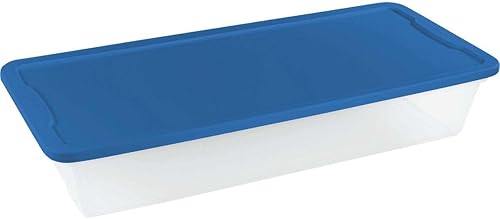 Miniatura 7 de HOMZ 3241CLBL.06 - Bolsa para debajo de la cama, 41 cuartos de galón, transparente