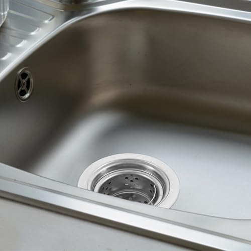 Kit de colador para fregadero de cocina en acero inoxidable miniatura 7