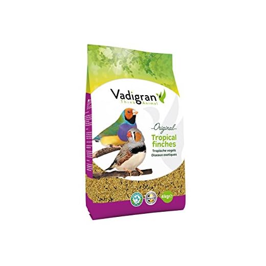 VADIGRAN Comida para pájaro exótico 4 kg