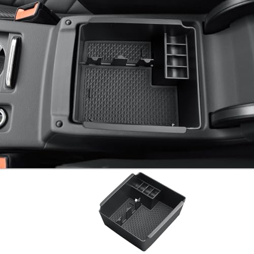 CDEFG Kompatibel mit VW Passat B8 Variant GTE Alltrack/Arteon 2 2018-2023 Mittelkonsole Handschuhfach Armlehne Aufbewahrungsbox Auto Center Console Organizer Tray Passat B8 Zubehör (Schwarz)