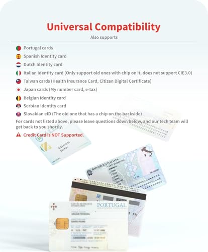 Lecteur de carte PIV USB C compact et indicateur LED AKERU - 2
