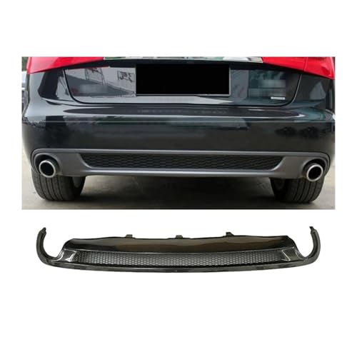 Difusor de parachoques Audi A6 Sport 2012-2016 fibra de carbono 2